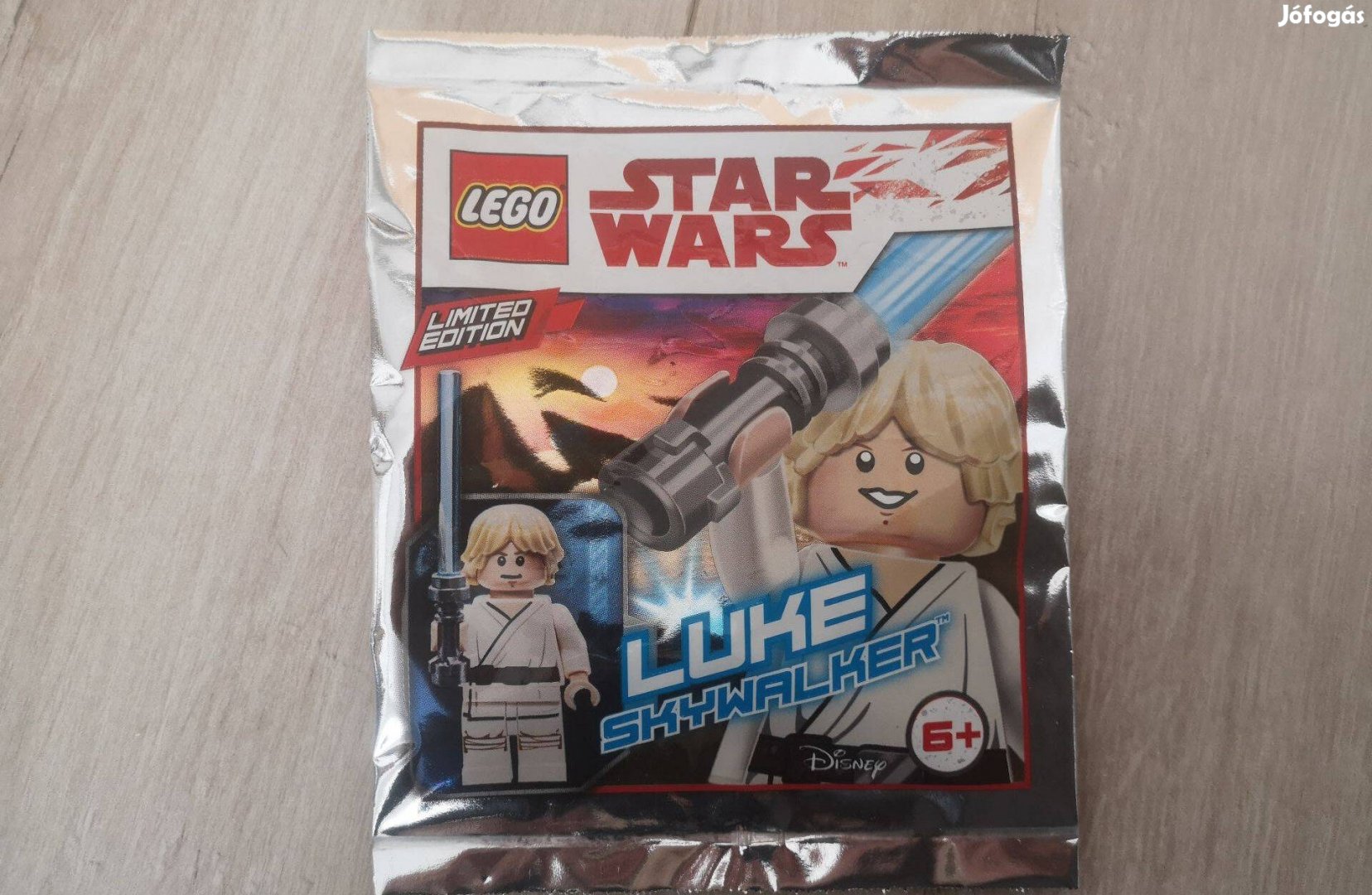 Eladó új Luke Skywalker foil pack #1 911943-1