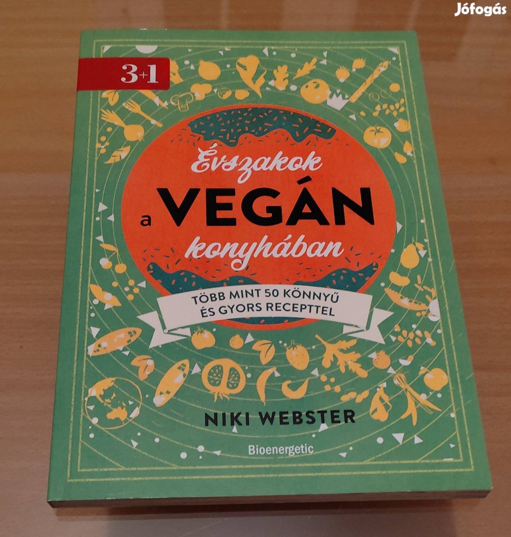 Eladó új Niki Webster: Évszakok a vegán konyhában könyv