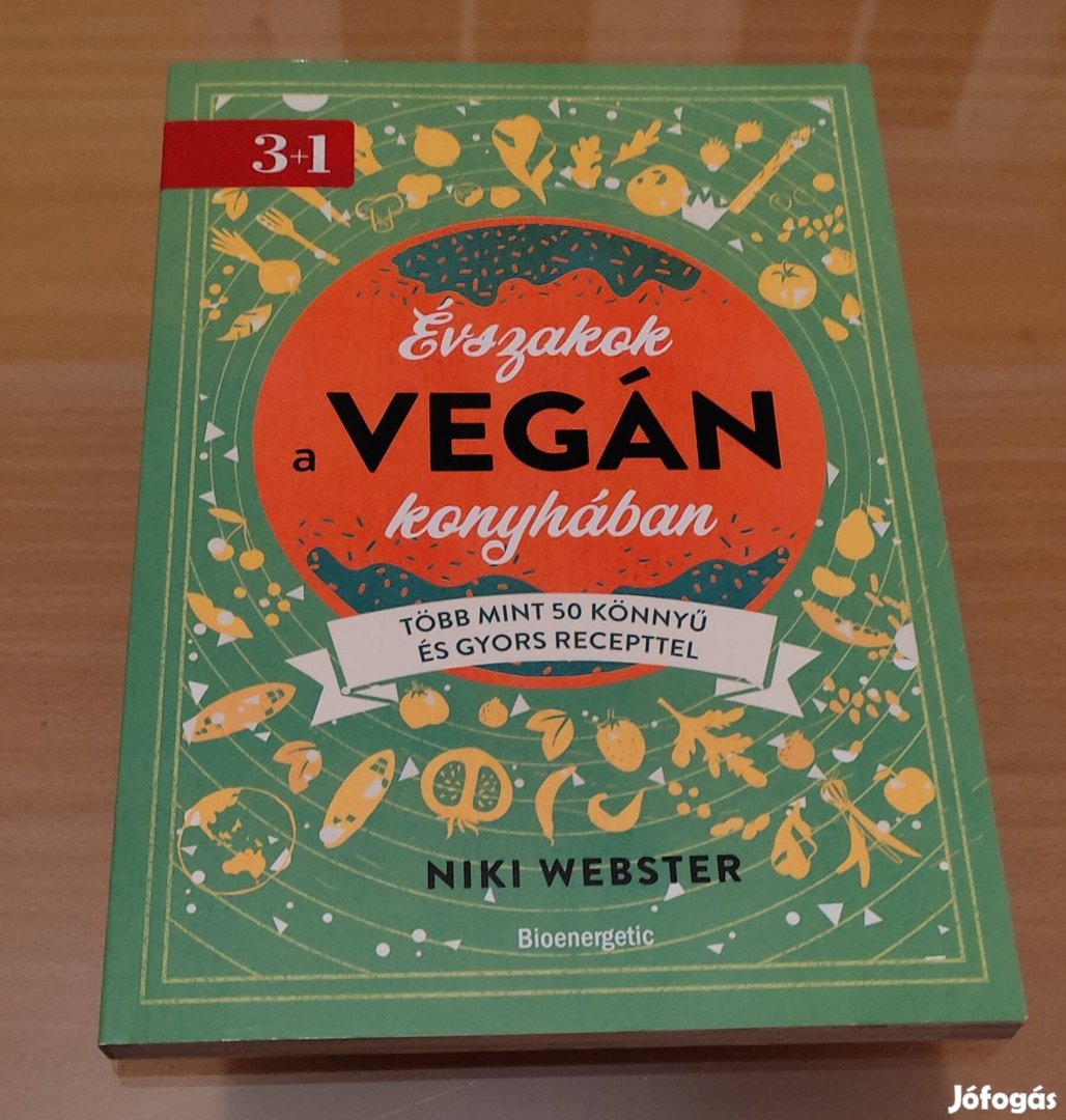 Eladó új Niki Webster: Évszakok a vegán konyhában könyv