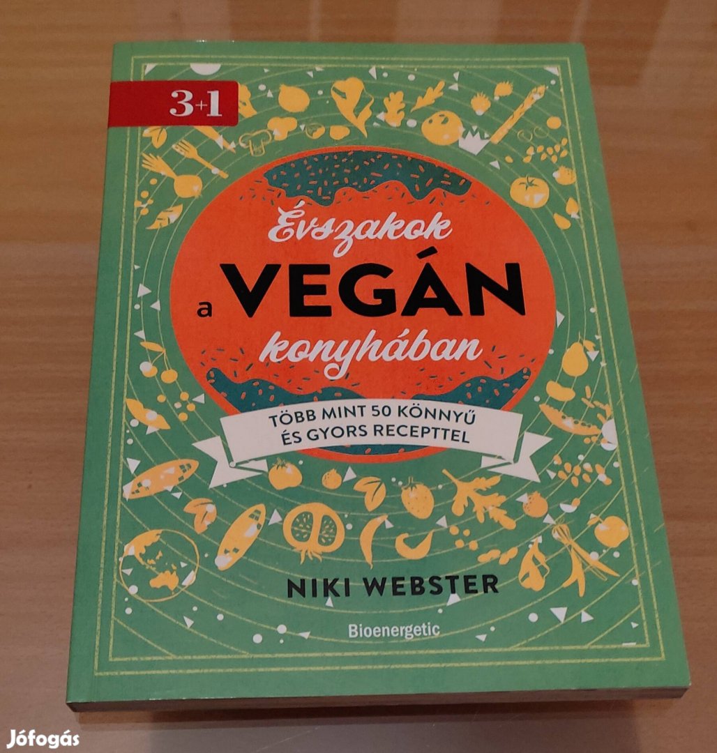 Eladó új Niki Webster: Évszakok a vegán konyhában könyv