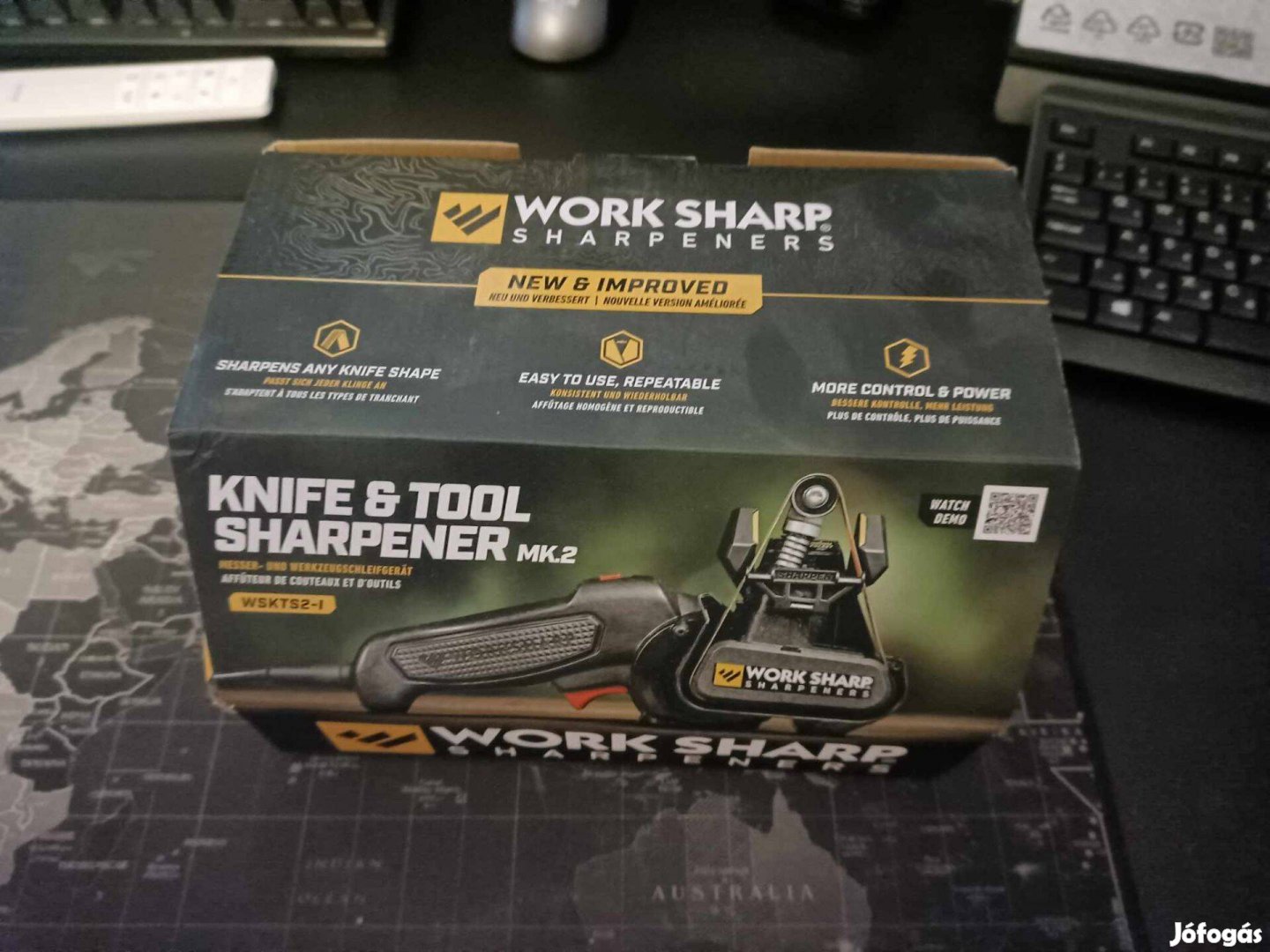 Eladó új Work Sharp Knife & Tool Sharpener Mk.2 elektromos késélező