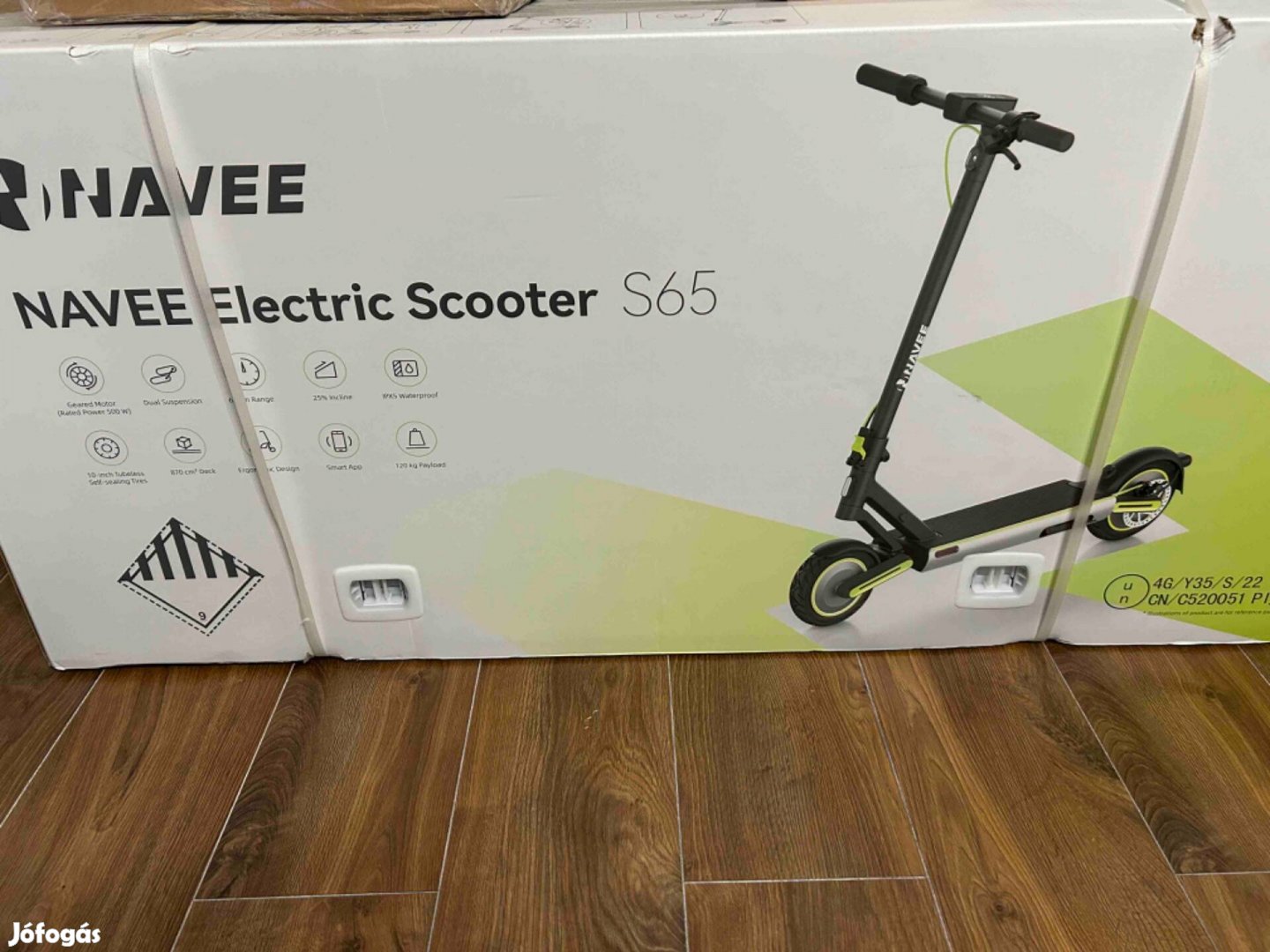 Eladó új, bontatlan Navee S65 elektromos roller!