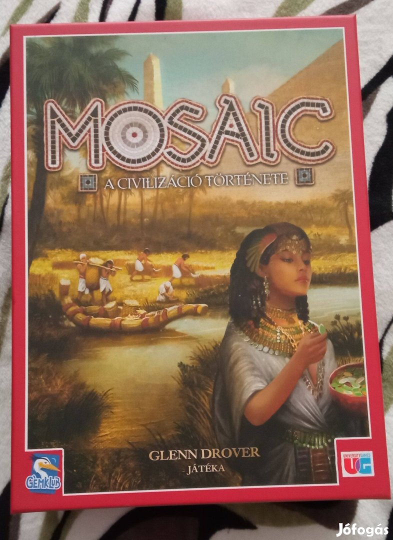 Eladó új, bontatlan, fóliás Mosaic A civilizáció története társasjáték