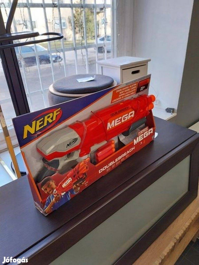 Eladó új bontatlan dobozában Nerf Mega jatekfegyver doublebreach !