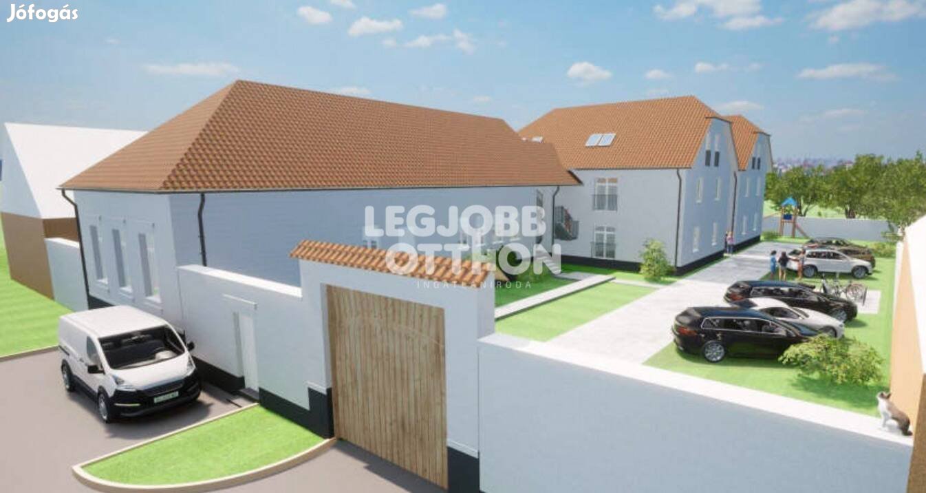 Eladó új építésű 2 szobás tetőtéri lakás Cegléden