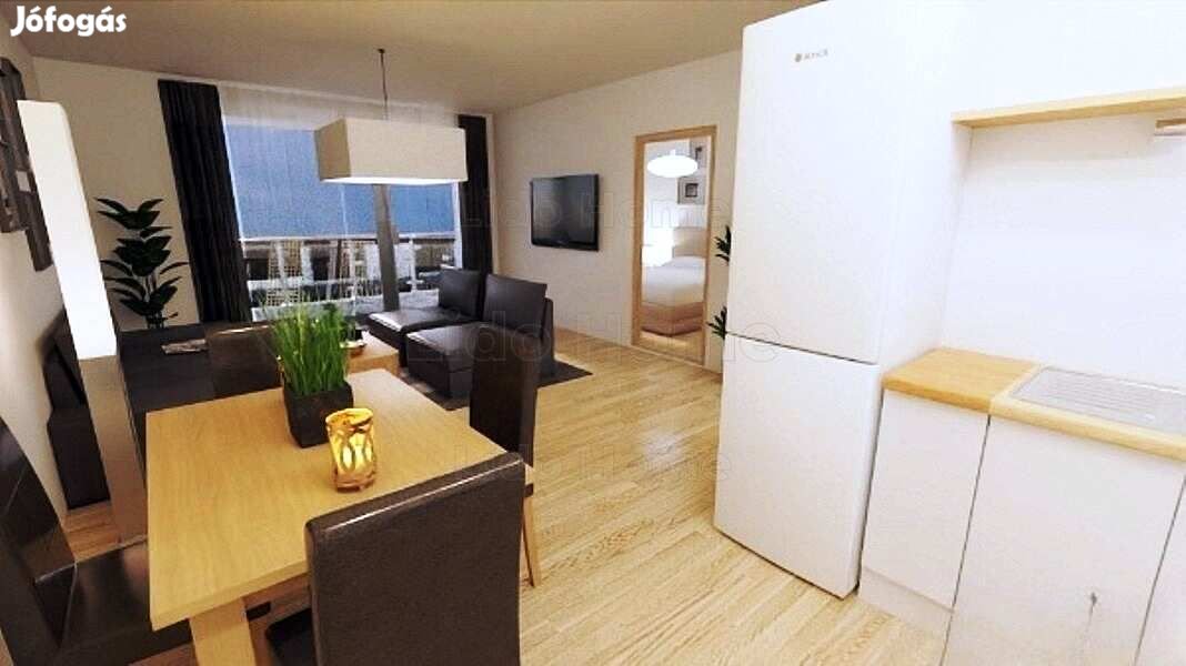 Eladó új építésű, kiváló lakások víz közeli társasházban