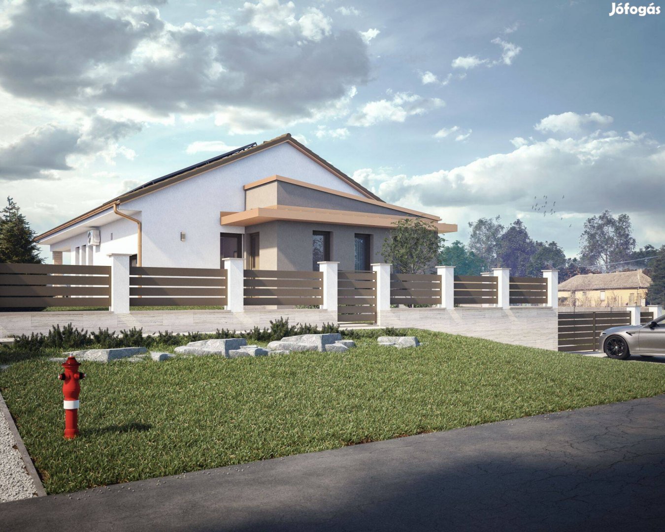 Eladó új építésű családi ház Baján