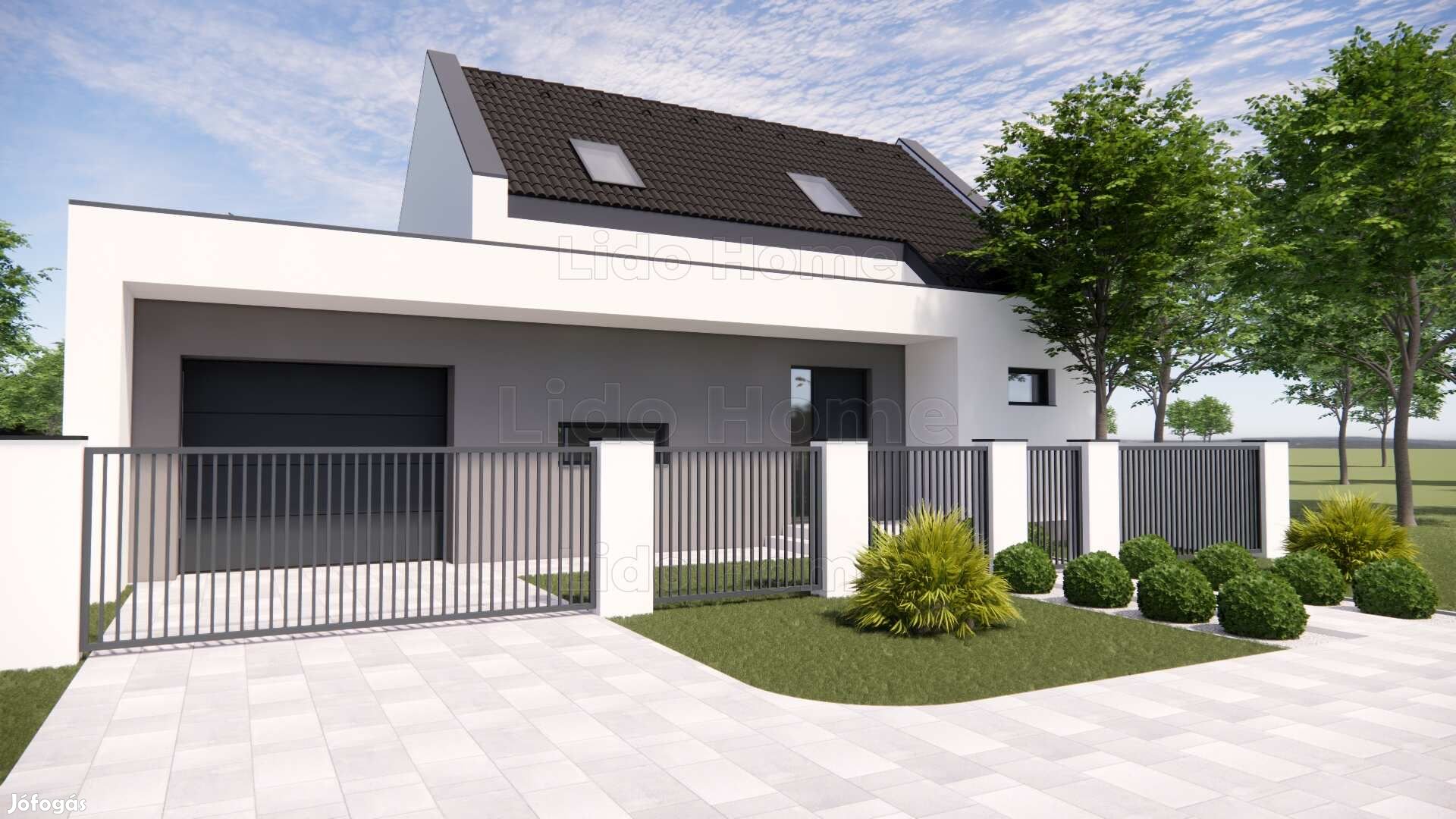 Eladó új építésű családi ház Lipóton