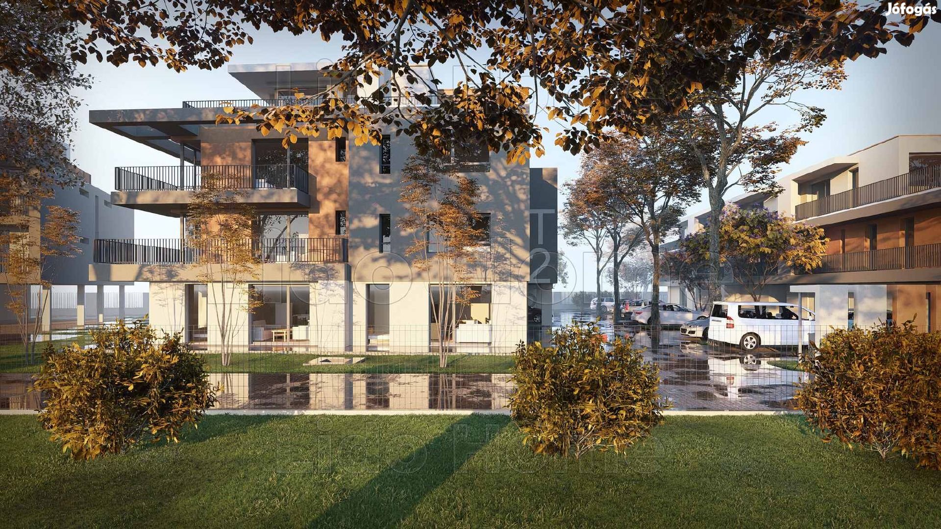 Eladó új építésű lakások vízközeli társasházban Fonyódligete