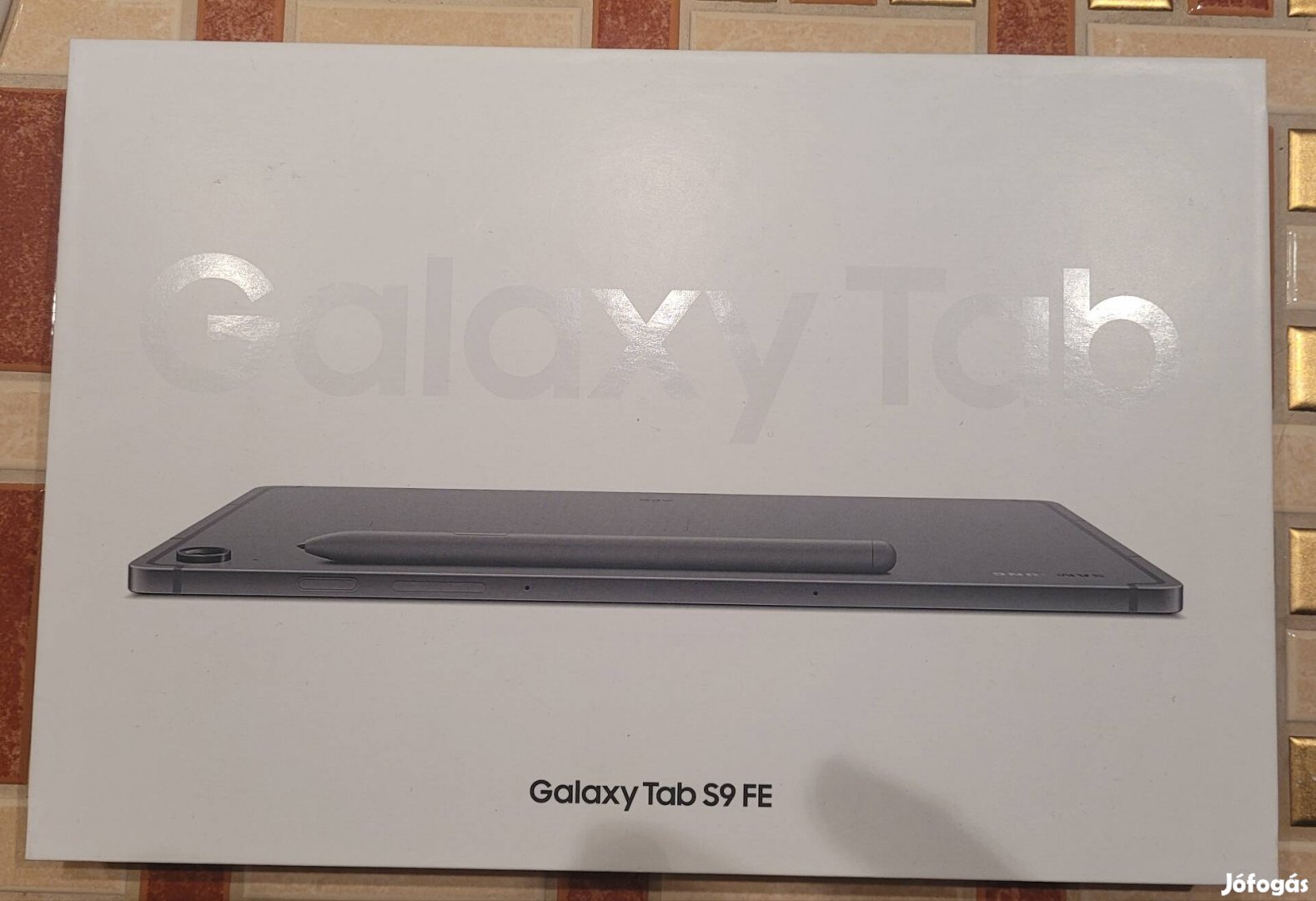 Eladó új samsung s9 fe tablet 2év gari