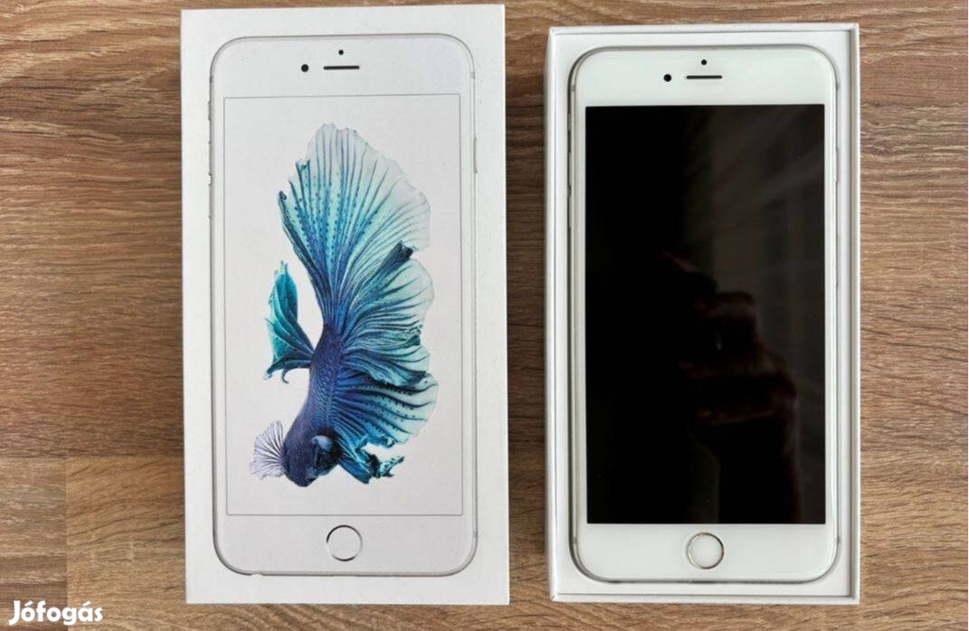 Eladó újszerű Apple iphone 6S Plus független, Silver, 16GB