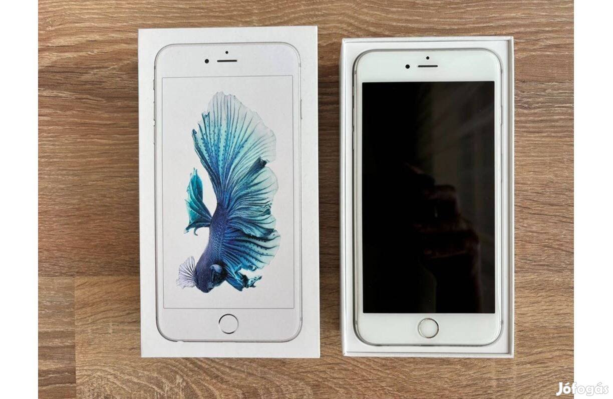 Eladó újszerű Apple iphone 6S Plus független, Silver, 16GB