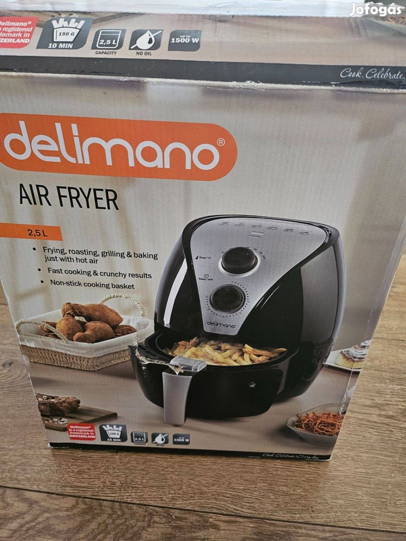 Eladó újszerű Delimano Air Fryer