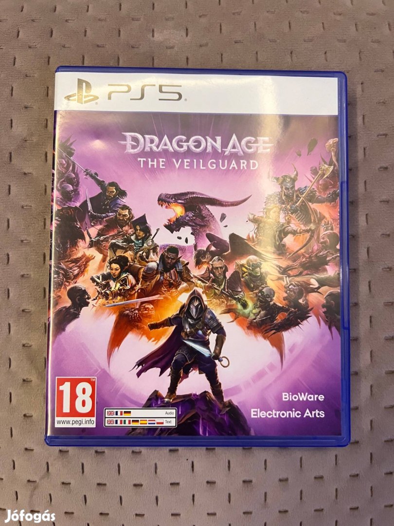 Eladó újszerű,Dragon age Veilguard ps5 játékom