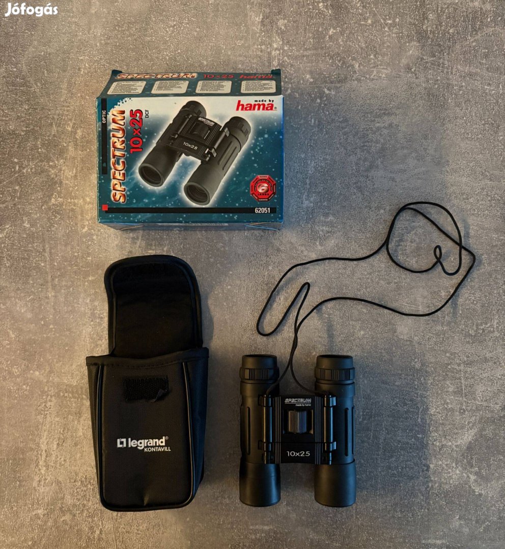 Eladó újszerű Hama Spectrum 10x25 távcső