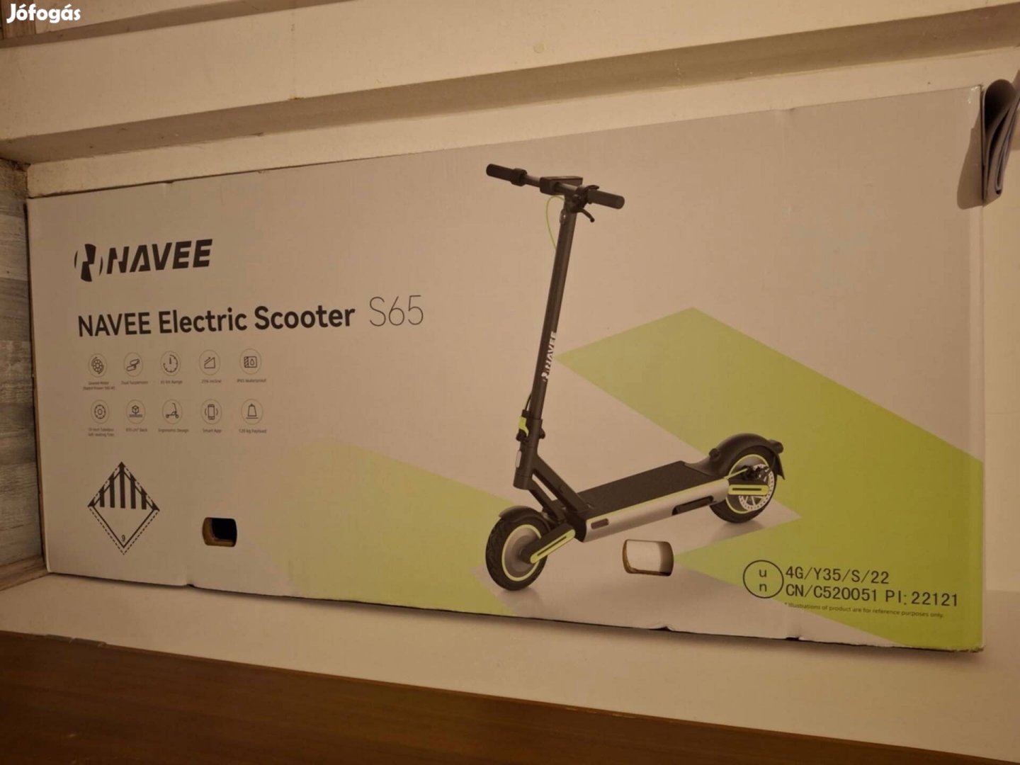 Eladó újszerű Navee Electric Scooter S65 roller!