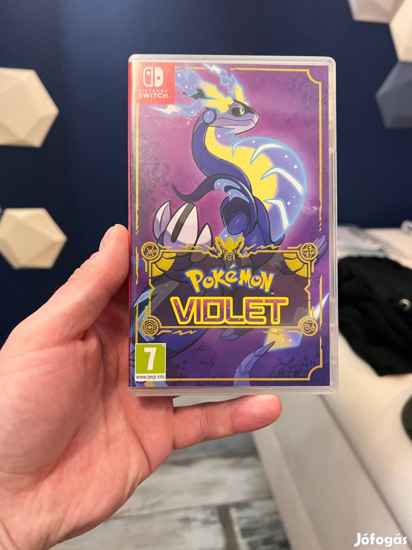 Eladó újszerű,Pokemon Violet Nintendo switch játékom