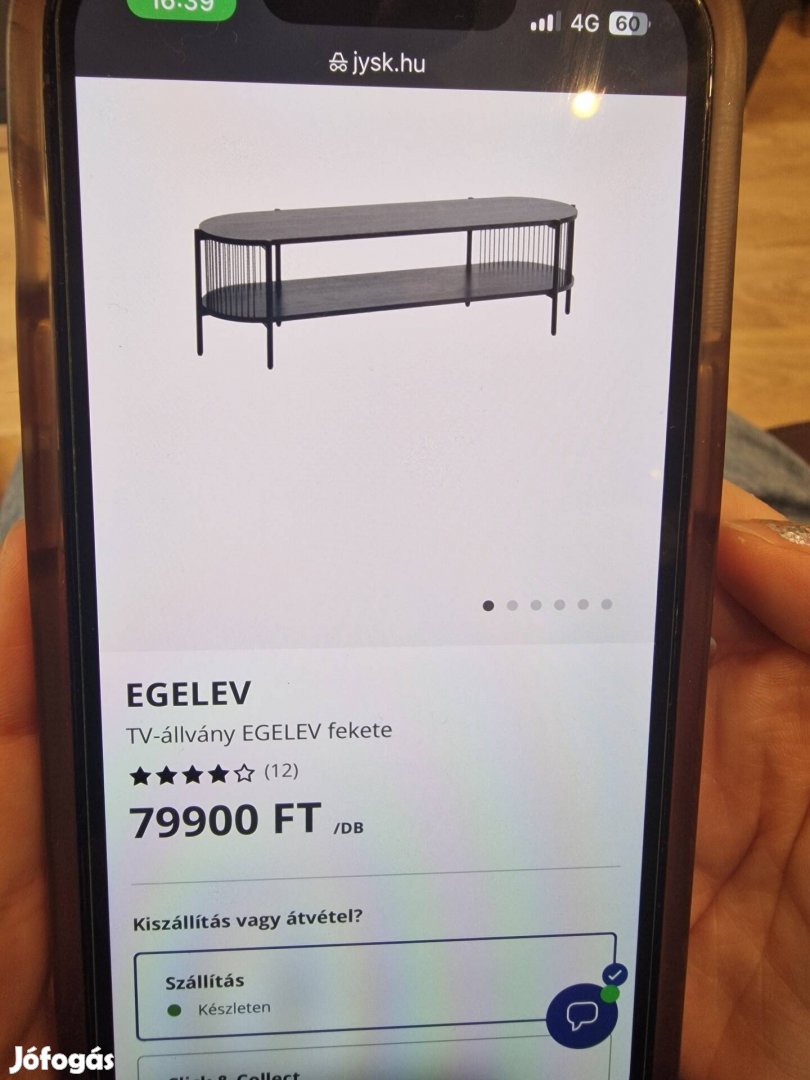 Eladó újszerű tv asztal