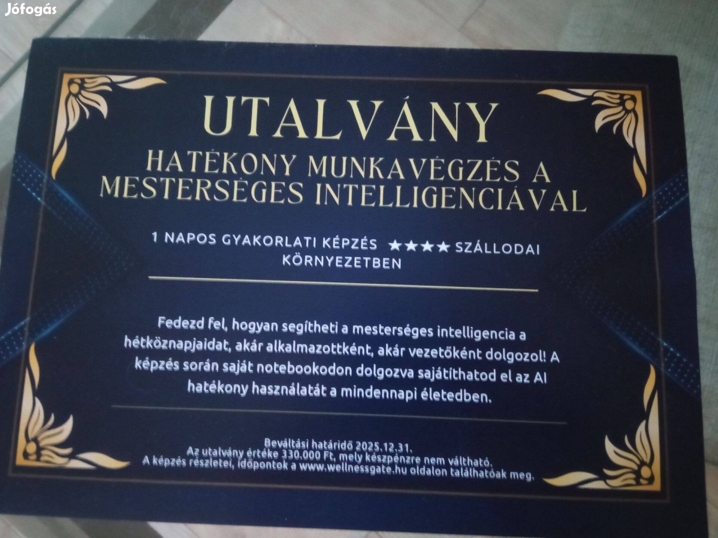 Eladó utalvány