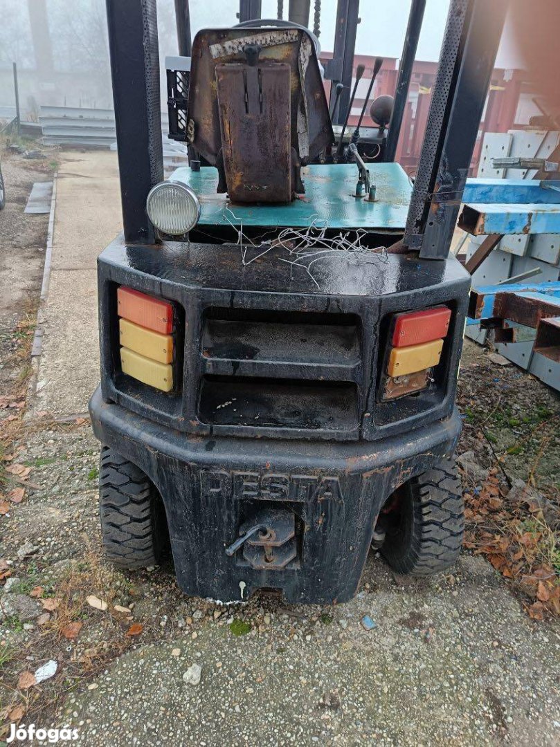 Eladó üzemképes Desta targonca