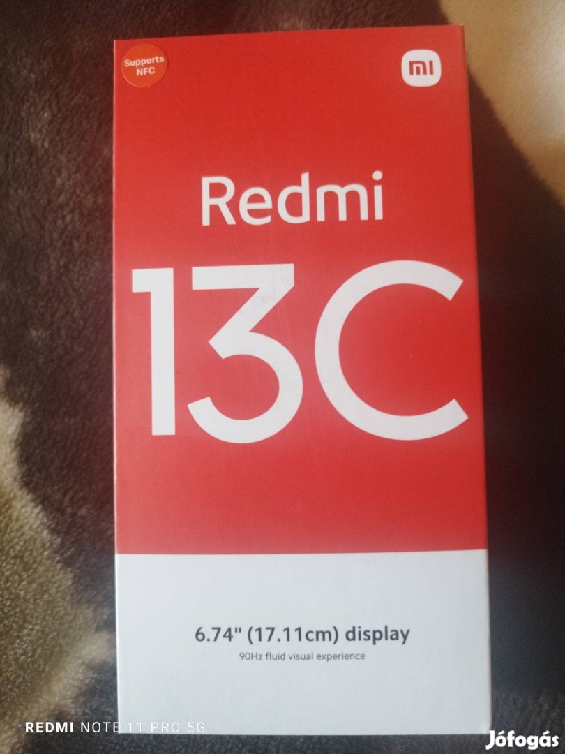 Eladó vadonatúj  Redmi 13c 5G _ 128/8Gb_ Android 14