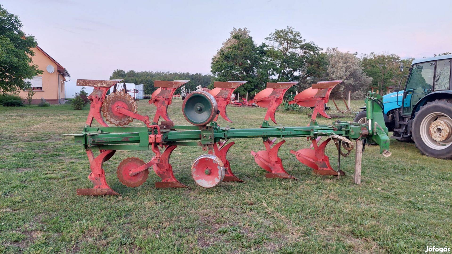 Eladó váltvaforgató eke Heger 5