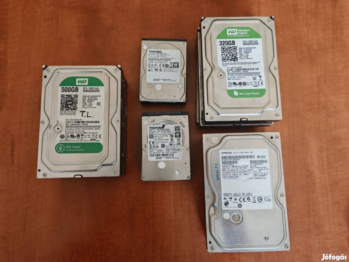 Eladó vegyes HDD