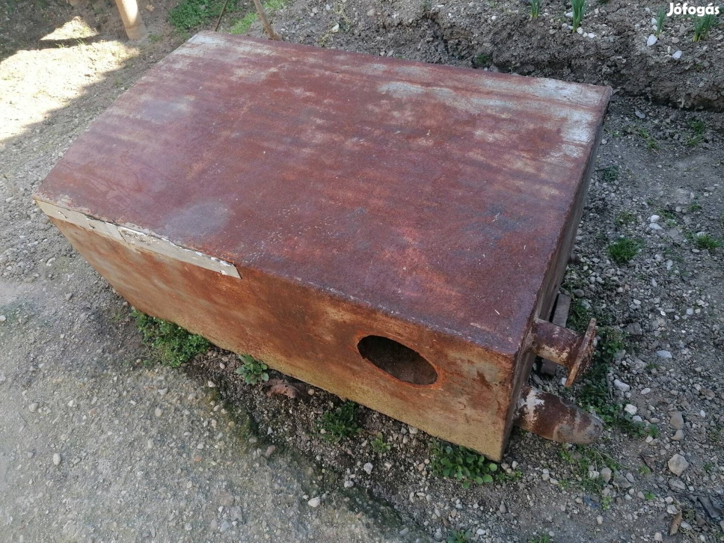 Eladó vegyes tüzelésű hibás kazán.