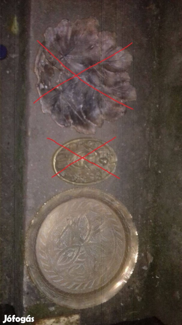 Eladó vékony sárgaréz tál