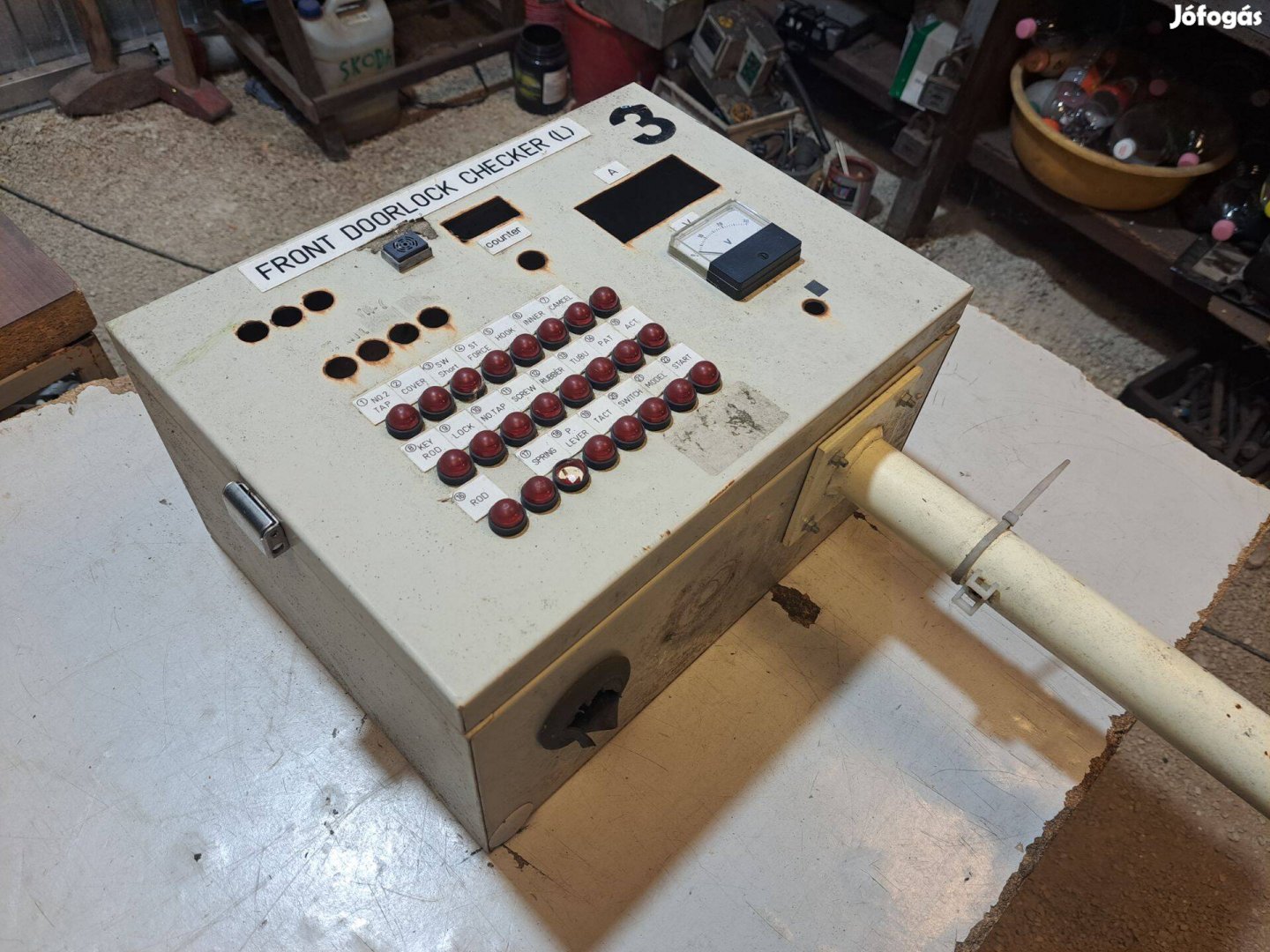 Eladó villamos kapcsoló szekrény 30x40x20 Rittal elektromos