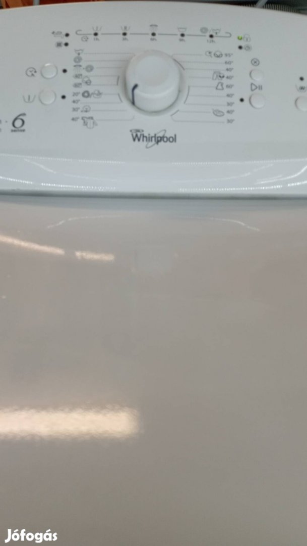 Eladó whirlpool felültöltős 5,5 kg 1000 rpm