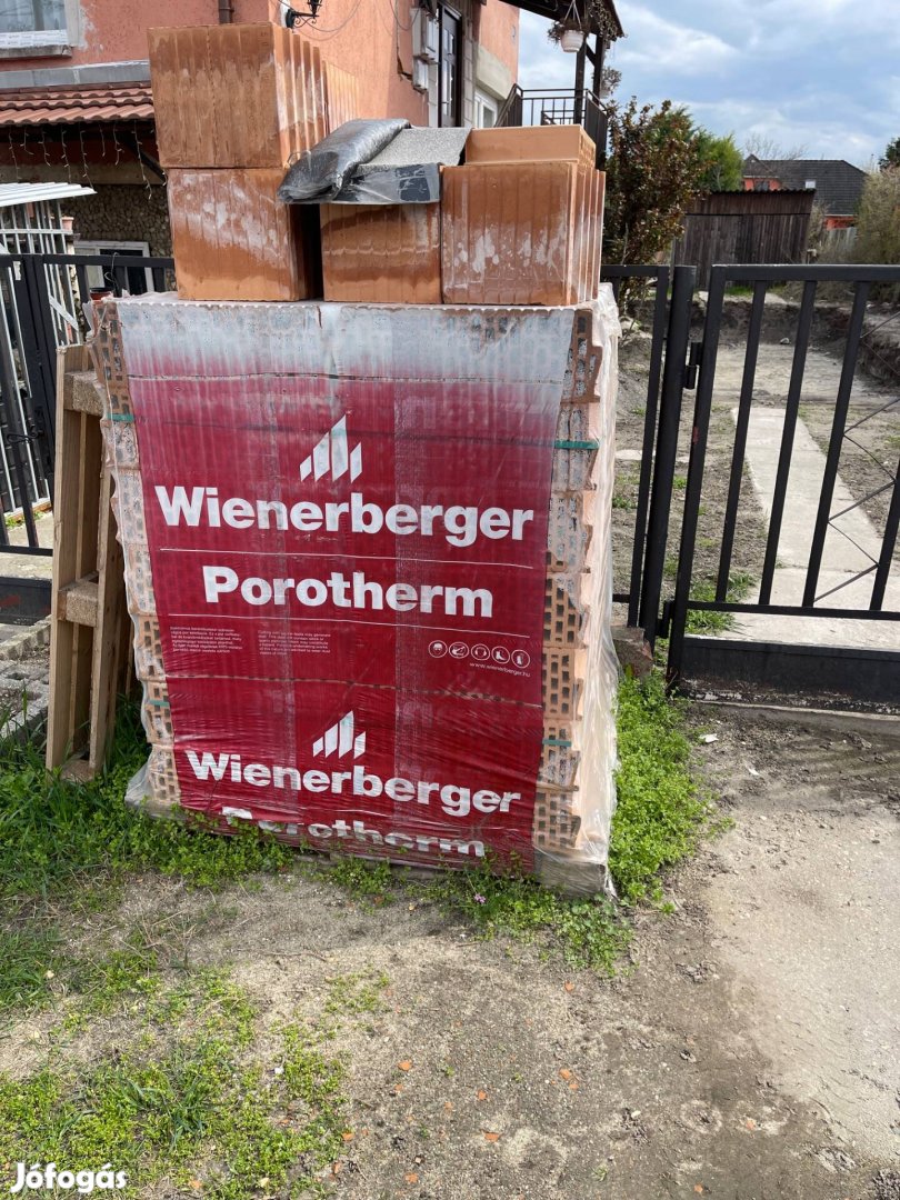Eladó wienerberger porotherm béléstest