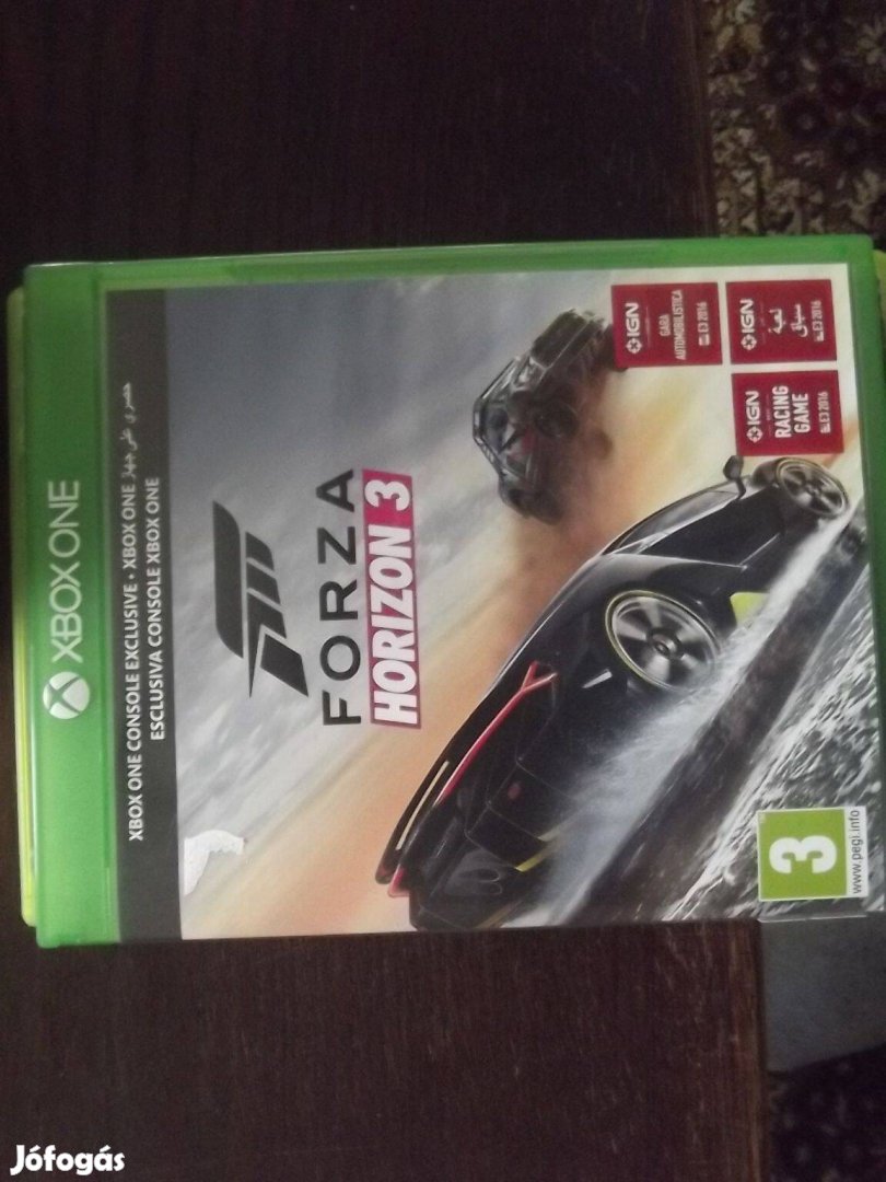 Eladó xbox One Eredeti Játék : 102. Forza Horizon 3 ( karcmentes)