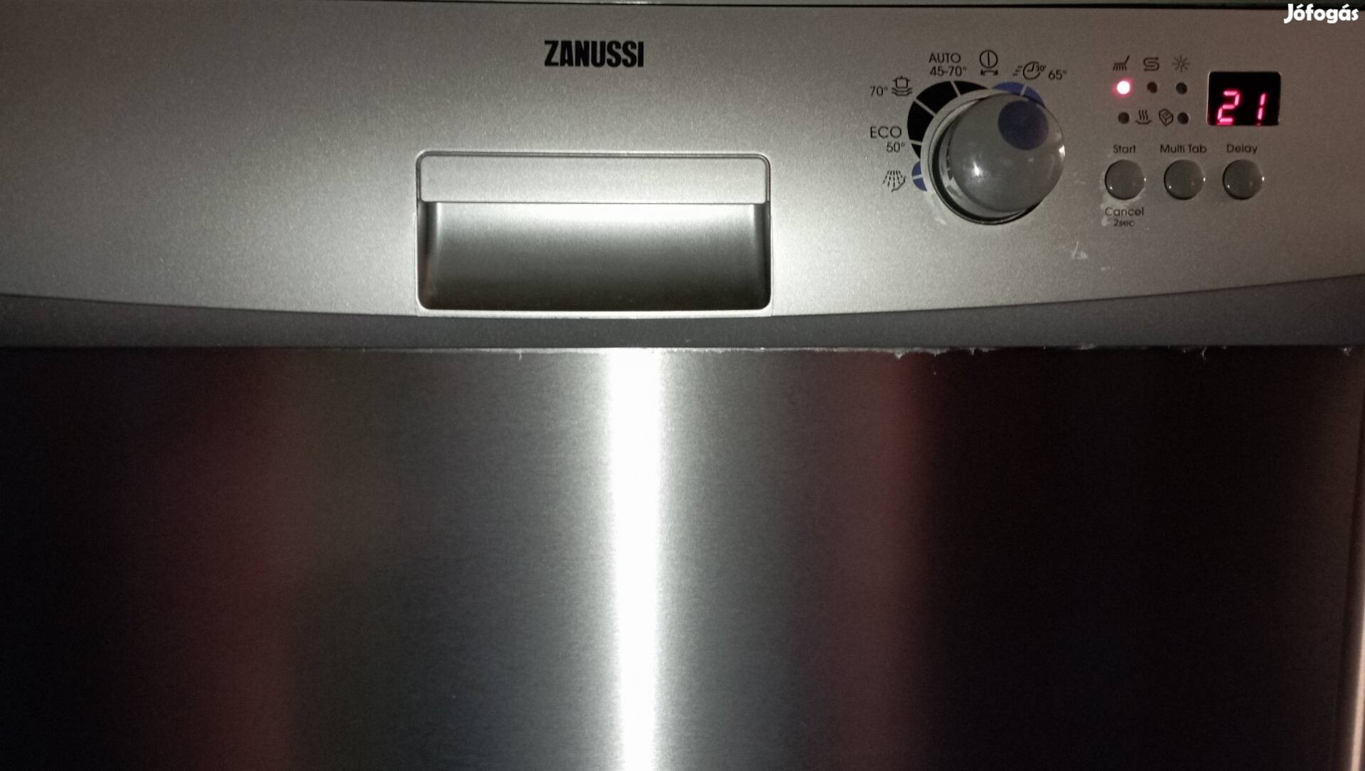 Eladó zanussi inox 13 terítékes mosogatógép kiváló állapotba