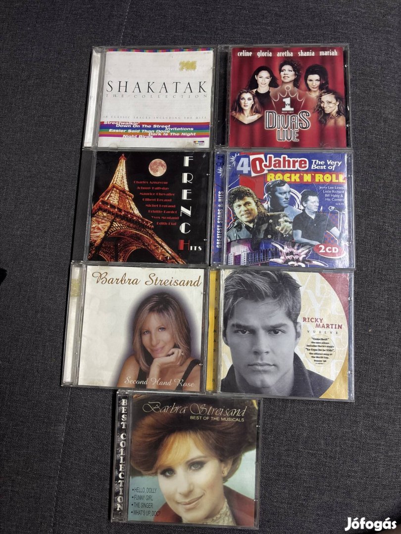 Eladó zene cd-ek egyesével is! 1200db!