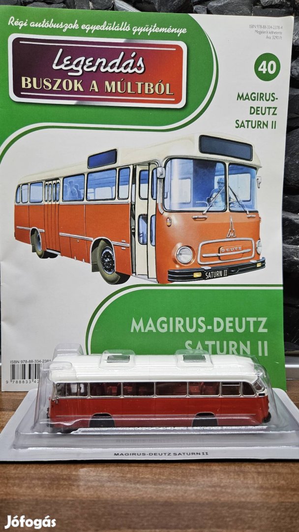 Eladva-Deagostini # Legendás Buszok # Magirus-Deutz Saturn II