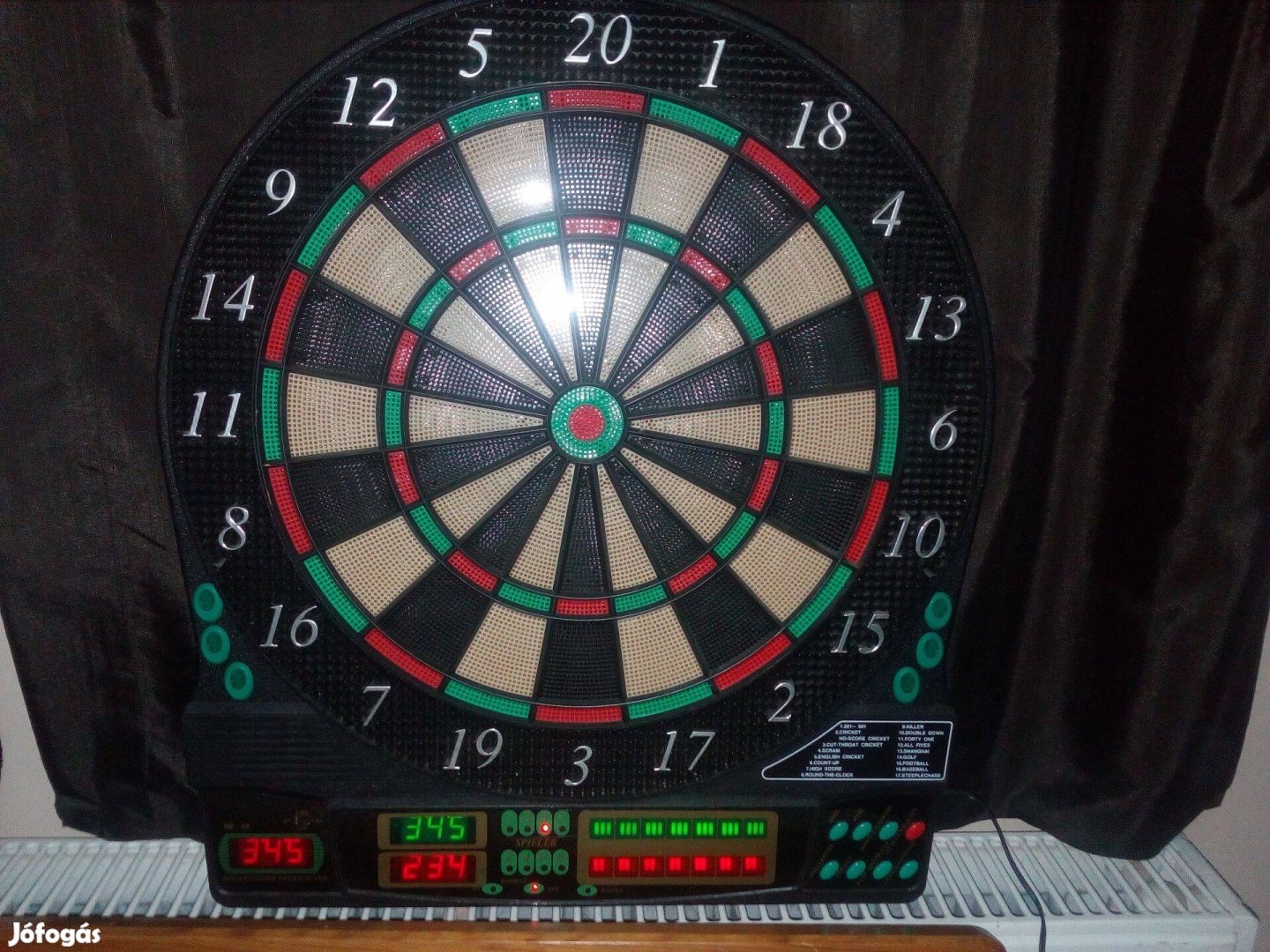 Elaktromos darts digitális kijelzővel újszerű hibátlan állapot