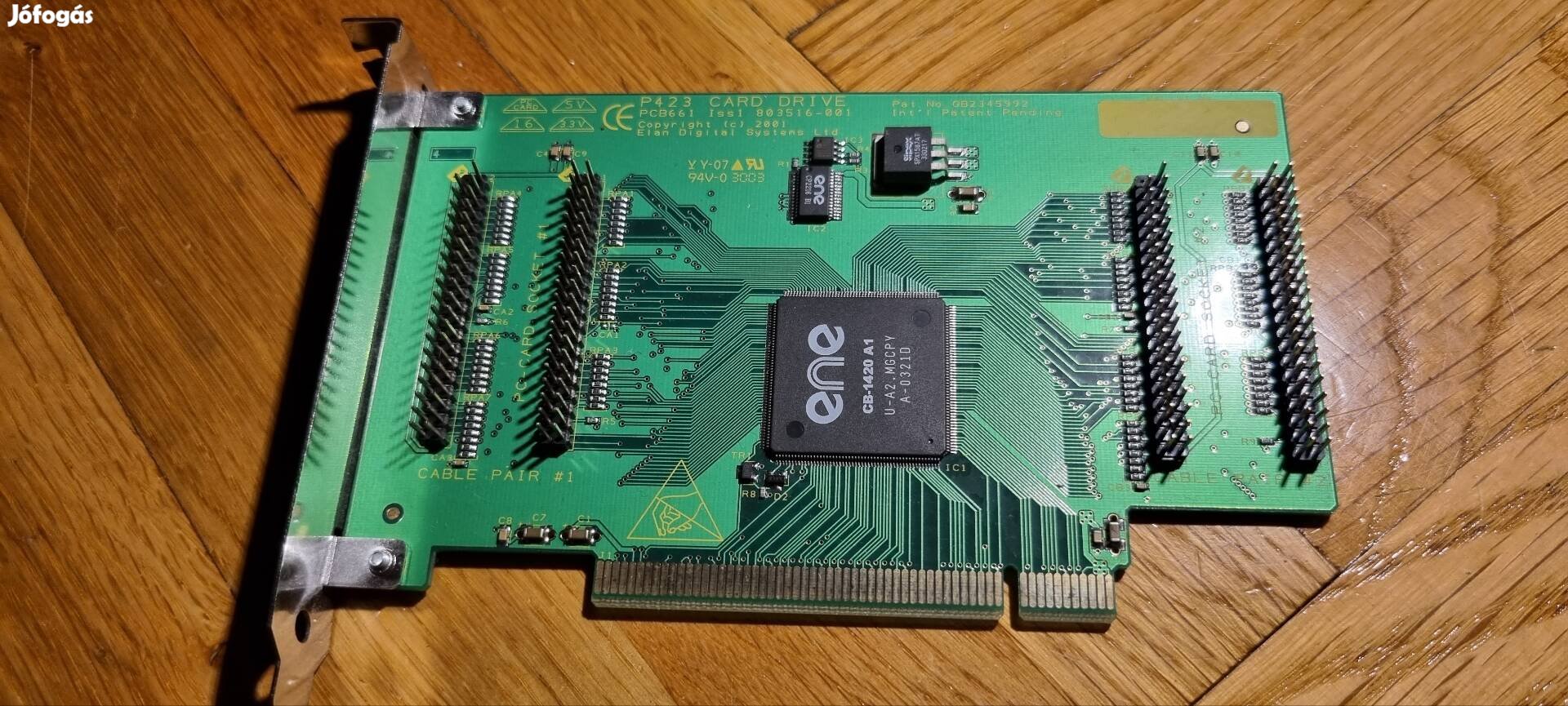 Elan PCB661 PCI kártya 