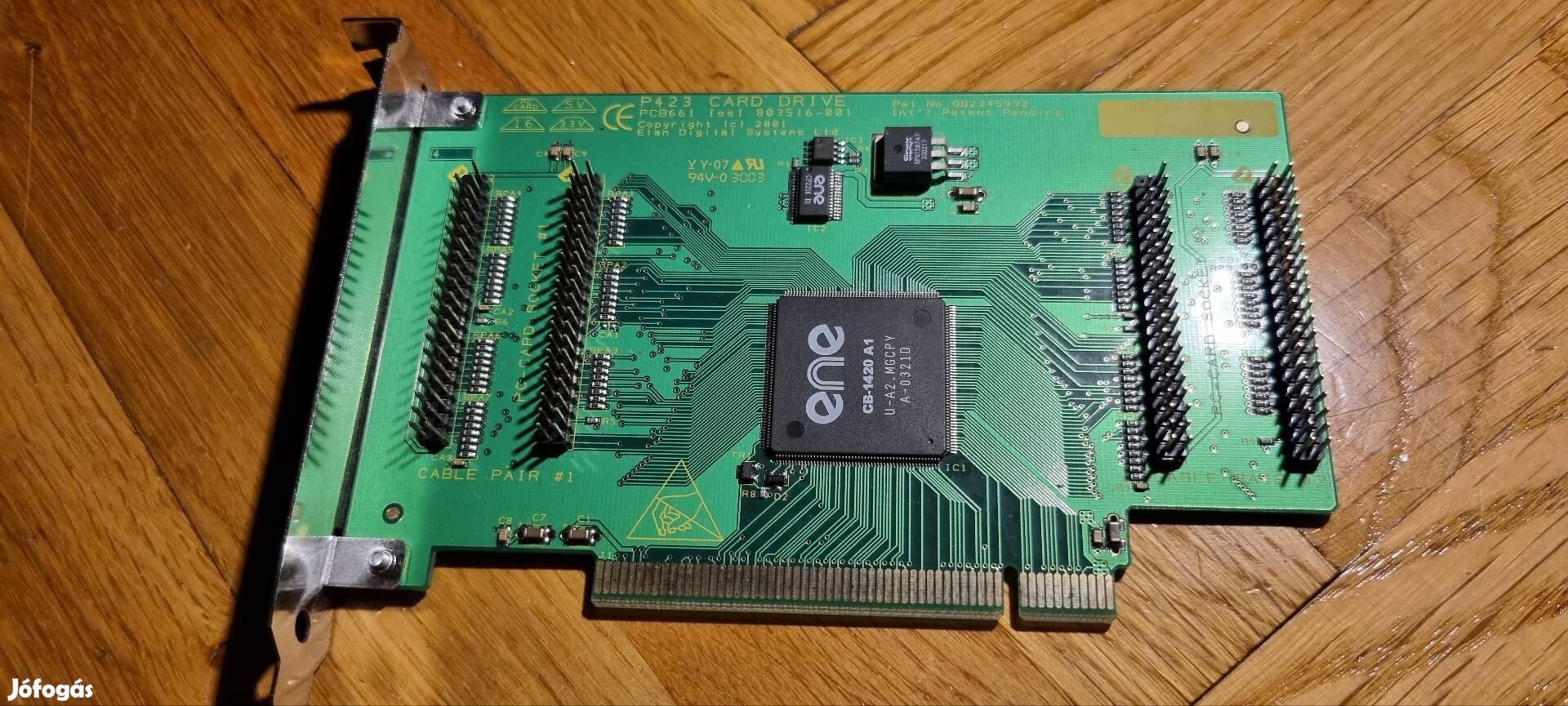 Elan PCB661 PCI kártya 