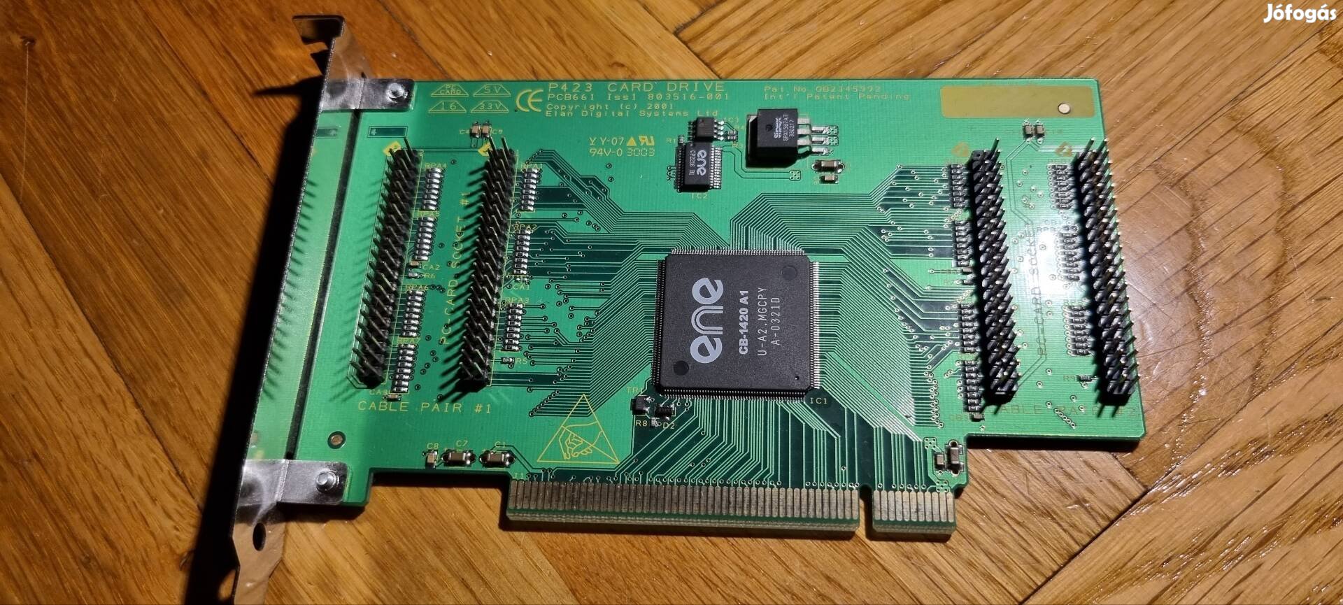 Elan PCB661 PCI kártya 