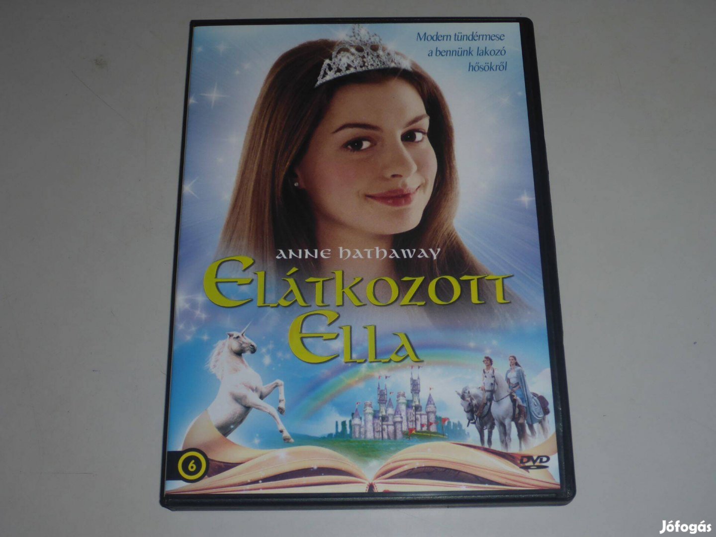 Elátkozott Ella DVD film *
