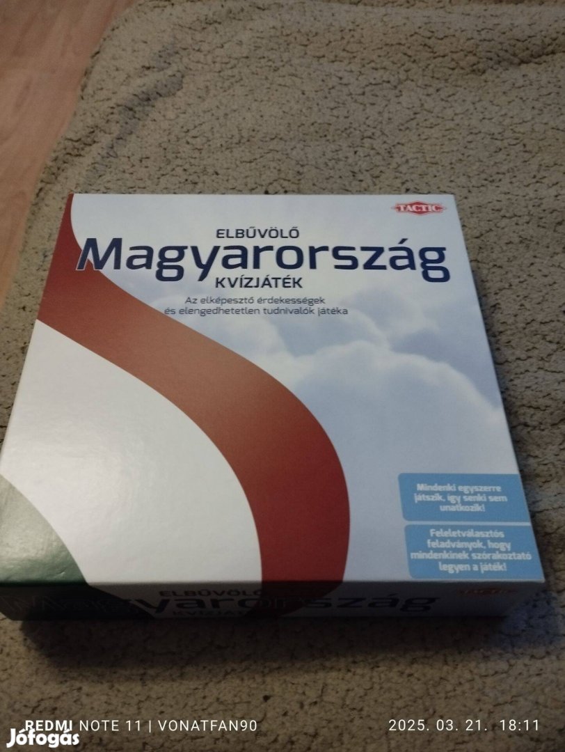 Elbűvölő Magyarország Társasjáték