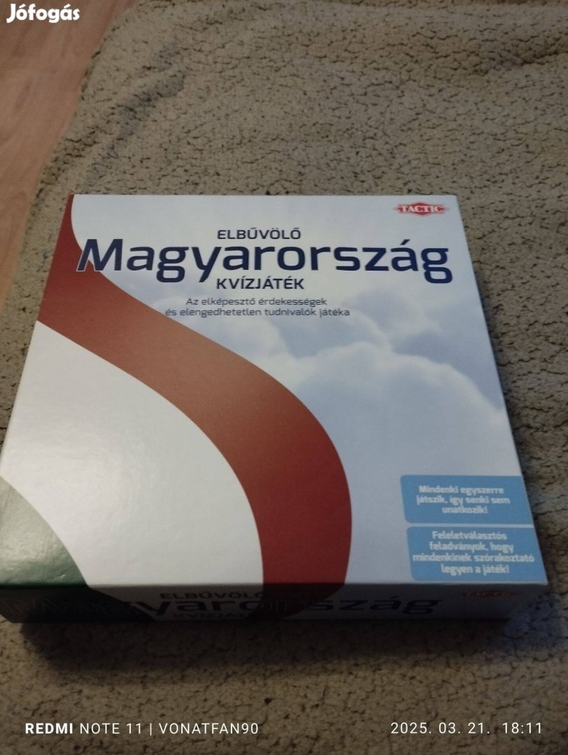 Elbűvölő Magyarország társasjáték