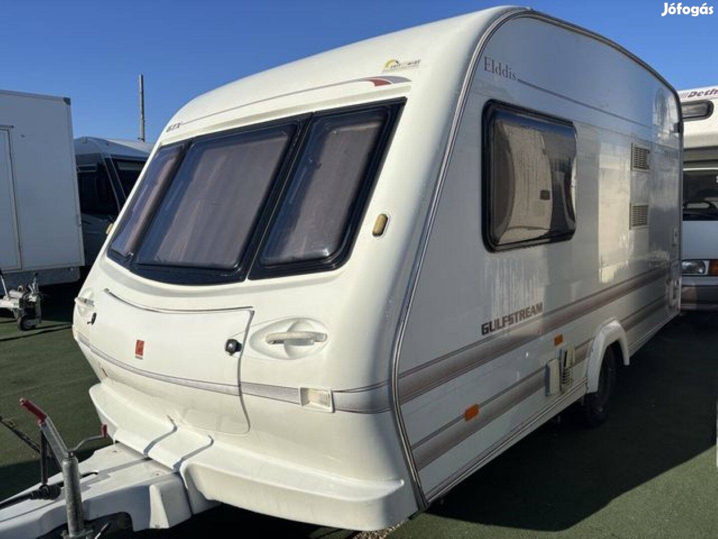 Elddis Gulfstream Gtx lakókocsi, mover, mobilklíma, kerékpártartó