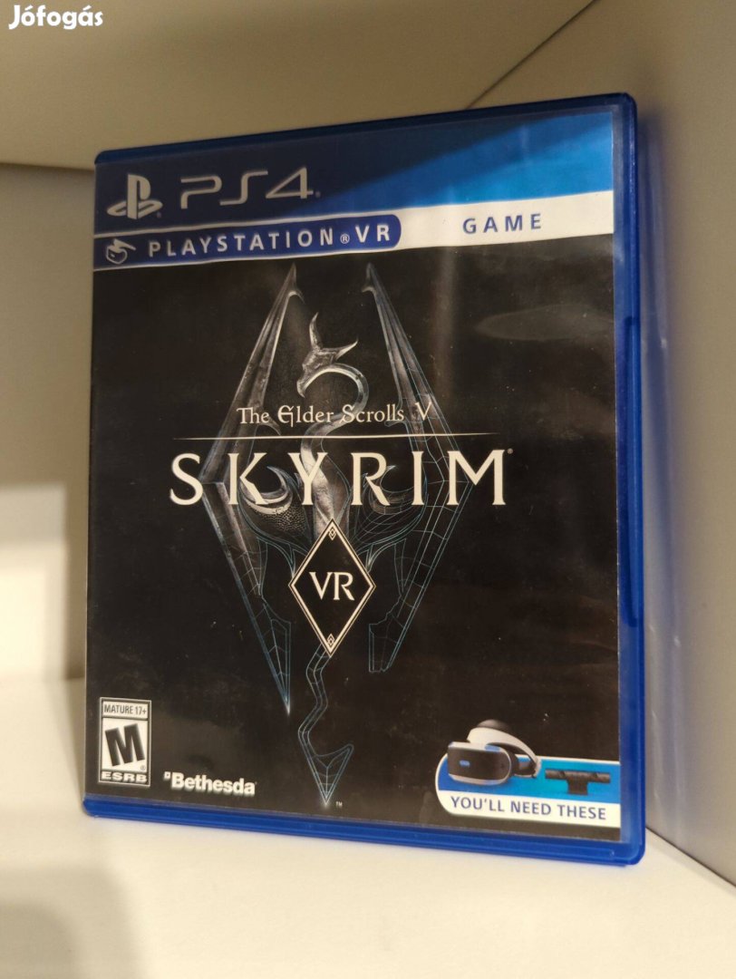 Elder Scrolls V Skyrim VR NTSC PS4 Playstation 4 játék