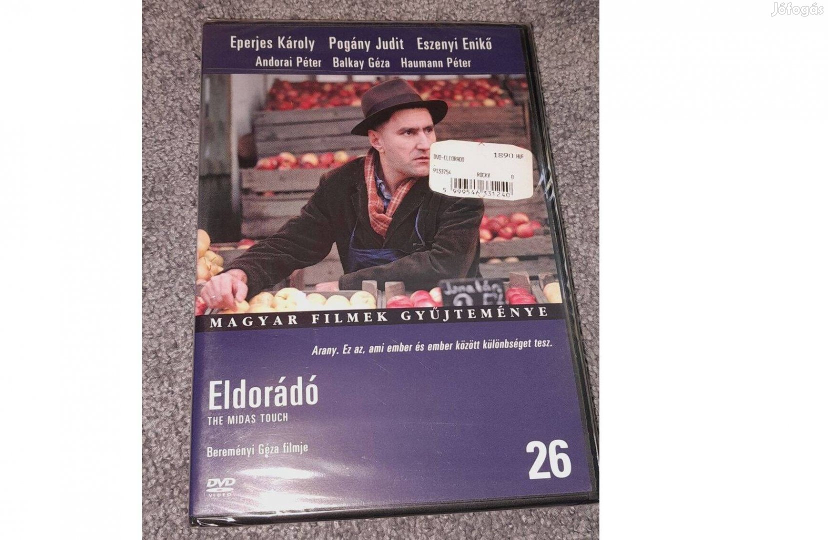 Eldorádó DVD (1988) Új, Fóliás Magyar filmek gyűjteménye 26. (Eperjes