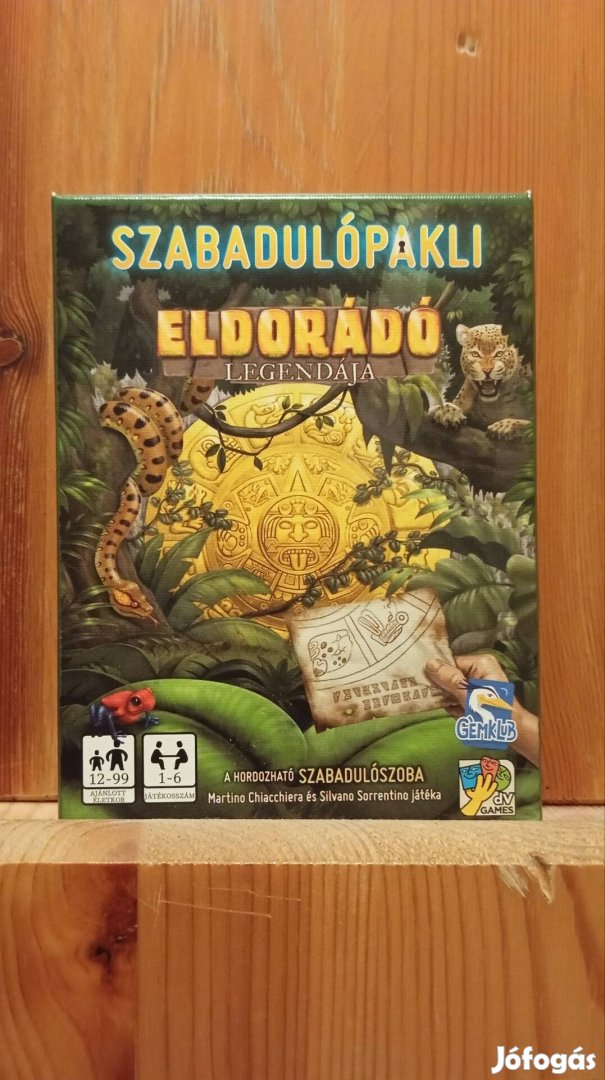 Eldorádó legendája társasjáték 