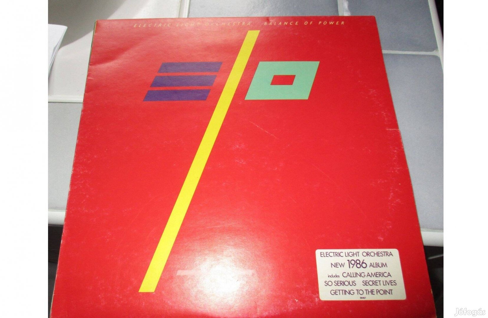 Electric Light Orchestra bakelit hanglemez eladó
