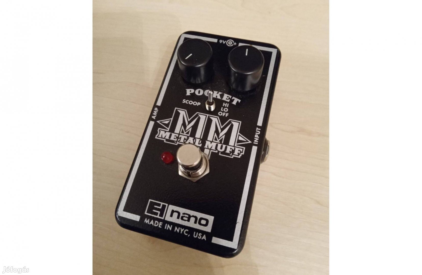 Electro Harmonix Pocket Metal Muff torzító pedál