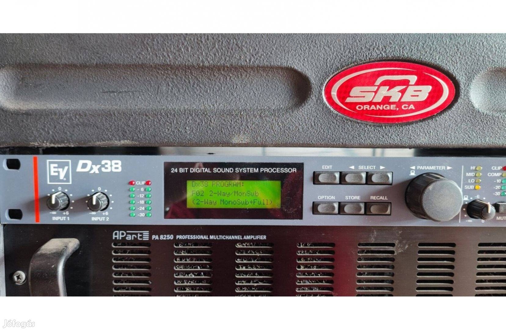 Electro-Voice EV dx38 rendszerprocesszor